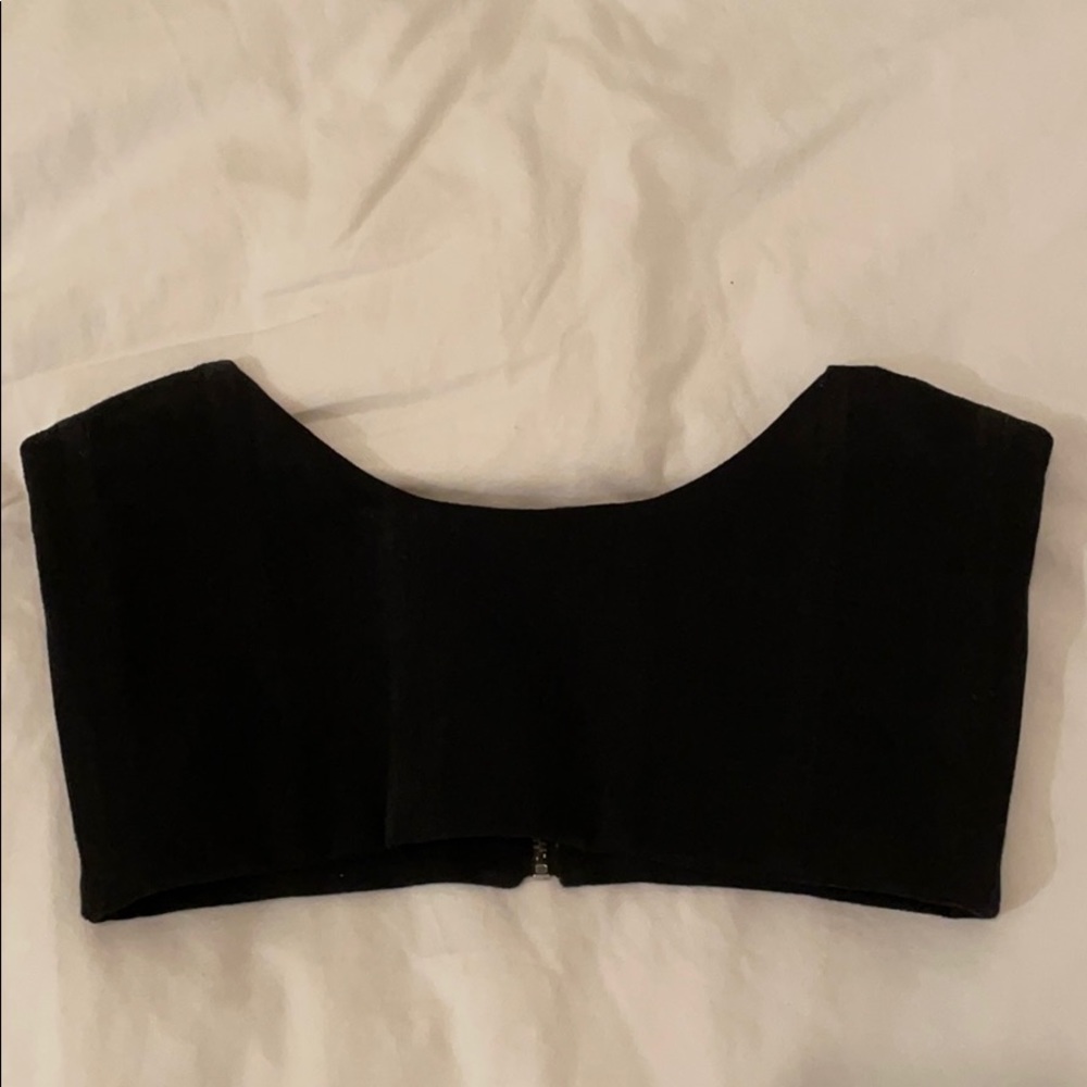 Bustier Crop Tank